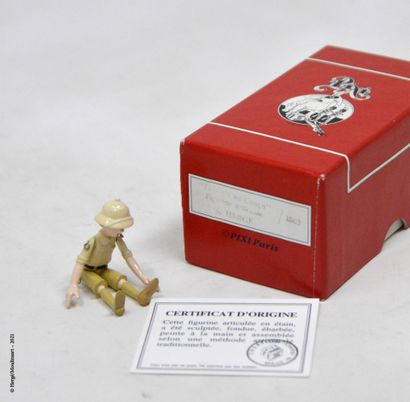 Tintin au Congo HERGÉ/PIXI 

Hergé : Articulated pewter collection

Tintin Congo...