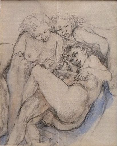 null Jean-Baptiste SECHERET (1957)

"The emasculation".

Pencil and watercolor highlights...