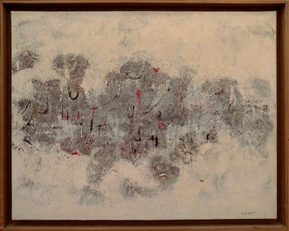 null Don FINK (1923-2010)

"Composition" (1954)

Oil on canvas, signed lower right...