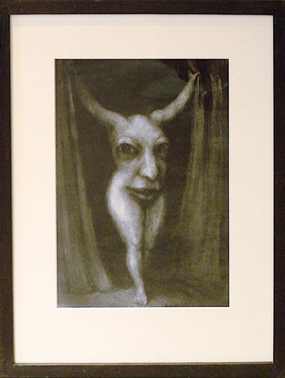 null Paul RUMSEY (1956)

"Body Head"

Charcoal on paper, signed below and dated 03...