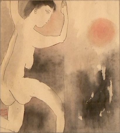 null CHEN Jianghong (Né en 1963)

"Nu féminin"

Peinture sur soie, signée du cachet...