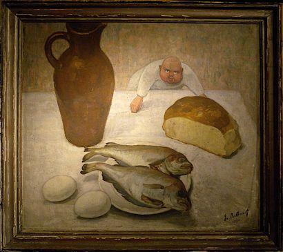 null Gustave Evariste De BUCK (1892-1974)

"Le gourmand"

Huile sur toile sur châssis...