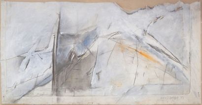 null Moris GONTARD (1940)

"Abstraction".

Mixed media, gouache and charcoal on paper,...
