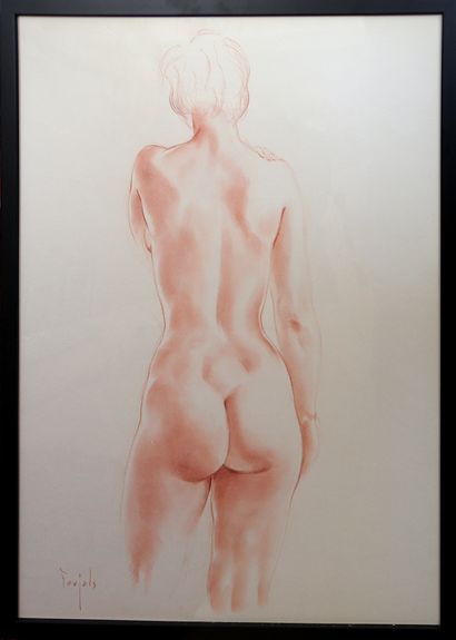 null Louis FOUJOLS (1920 - 2005)

"Nude of back".

Sanguine on paper, signed Foujols...