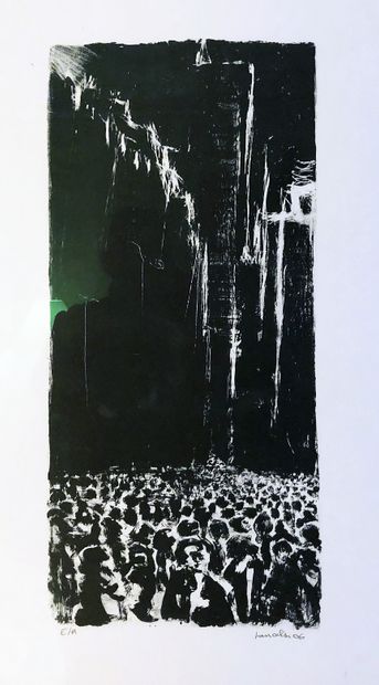 null LANCELIN (Contemporary school)

Manifestation

Lithograph in black, signed and...