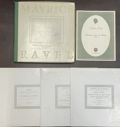 Vlado PERLEMUTER 1 x box (3 x Lps+booklet) - Vlado Perlemuter/piano, Pathé Vox Label

Maurice...