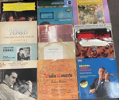 Violon 13 x Lps - Violin, various Performers, various Labels

VG to EX; VG to EX