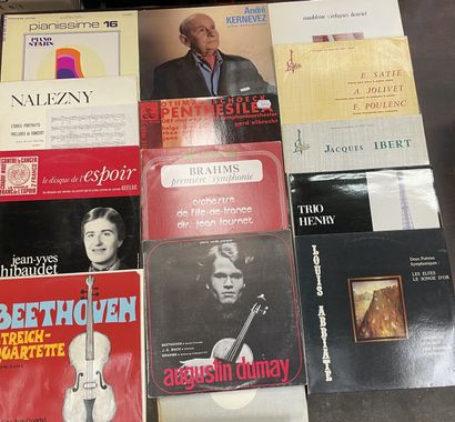 CLASSIQUE 14 x Lps - Classical Music, private and self-produced Pressings

VG to...