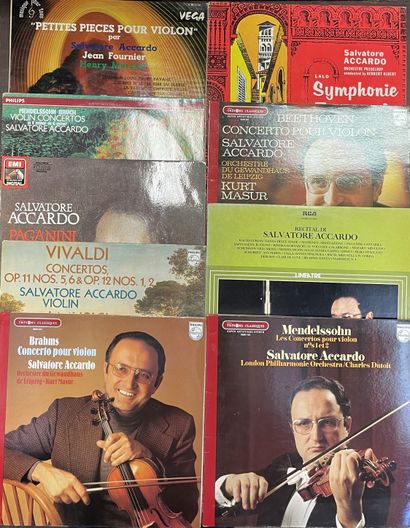 Salvatore ACCARDO 9 x Lps - Salvatore Accardo/violin, various Labels

VG to EX; VG...