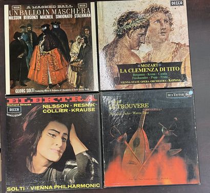 STEREO 4 x boxes (Lps) - Opera, various Labels

3 x British Pressings and 1 x Frebch...