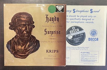 Joseph KRIPS 1 x Lp - Joseph Krips/director, Decca Label

Joseph Haydn

Ref : SXL...