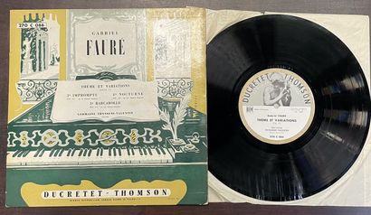 Germaine THYSSENS-VALENTIN Un disque 25 cm - Germaine Thyssens-Valentin/piano, Label...