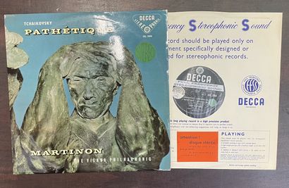 Jean MARTINON Un disque 33T - Jean Martinon/chef d'orchestre, Label Decca

Piotr...