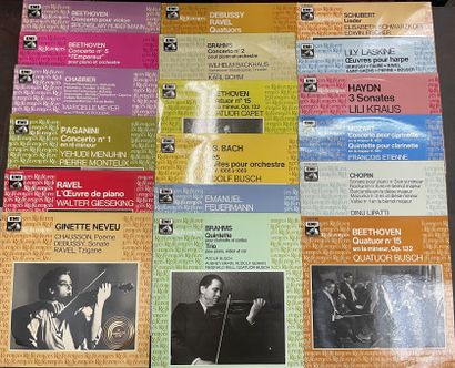 Label EMI REFERENCES Vingt-sept disques 33T - Musique classique, Label Emi Références

dont...