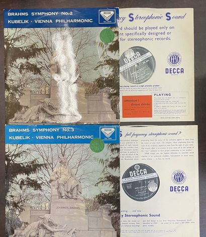 Rafael KUBELIK 2 x Lps - Rafael Kubelik/director, Decca Label

Johannes Brahms, vol.2...