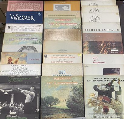 CLASSIQUE Vingt-six disques à baguette - Musique classique, XIX/Xxe siècle

Ref :...