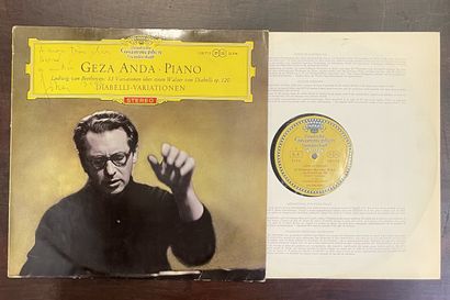 Geza ANDA 1 x Lp - Geza Anda/piano, Deutsche Grammophon Tulip Label

Ref : 138 713...