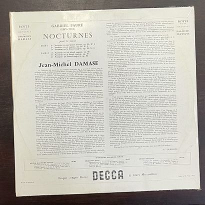 Jean-Pierre DAMAS 1 x Lp - Jean-Michel Damase/piano, Decca Label

Gabriel Fauré

VG;...