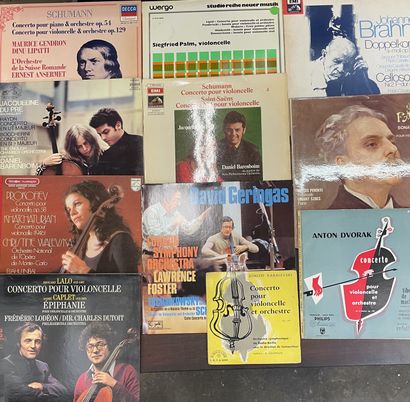 Violoncelle 11 x 7''/10''/Lps - Cello, various Performers, various Labels

VG to...