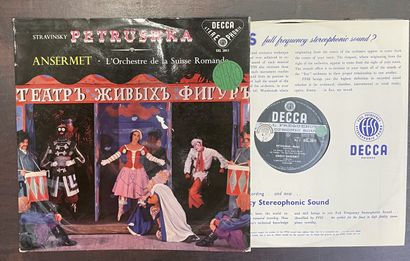 Ernest ANSERMET Un disque 33T - Ernest Ansermet/chef d'orchestre, Label Decca

Igor...