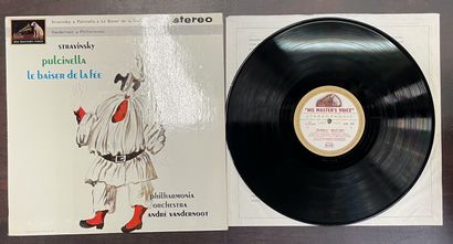 STEREO Un disques 33T - André Vandernoot/chef d'orchestre, Label His Master's Voice

"Pulcinella/Le...