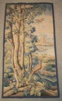 null Tapestry, wool and silk, Aubusson, late 19th-early 20th century, probably Hamot...