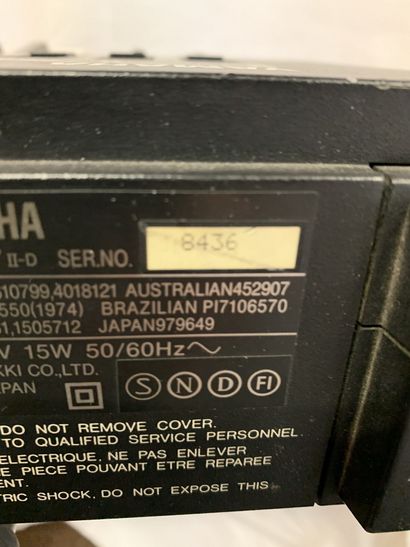 null SYNTHETISEUR de type FM, YAMAHA DX7 IID

n° 8436

(traces d'usure)