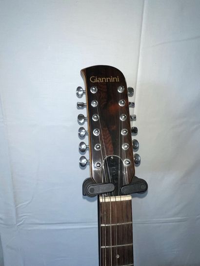null GUITARE ACOUSTIQUE, GIANNINI 12 cordes

Bois vernis, made in Brazil

(traces...