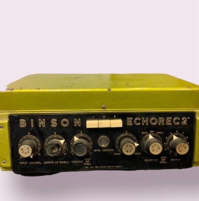 null CHAMBRE D'ECHO, BINSON Echorec II

(traces d'usure)

Non testée, vendu en l...