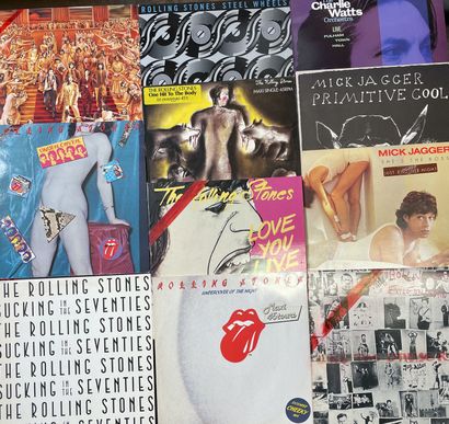 Pop 60/70's Dix disques 33 T - The Rolling Stones & Co

VG à EX (trace de feutre...