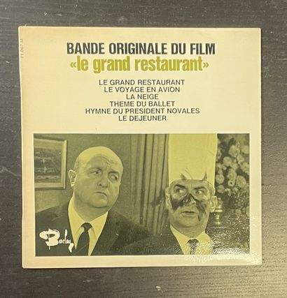 BANDES ORIGINALES DE FILMS Un disque Ep - Bandes originales du films "Le Grand Restaurant"

EX;...
