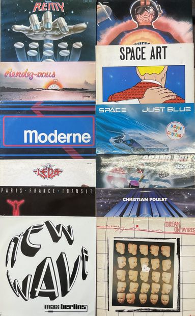 80/90's Douze disques 33 T - Synthétiseur/Disco

VG à EX; VG+ à EX