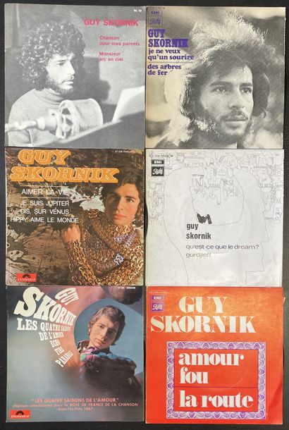 Chanteurs français Six disques Ep/45 T - Guy Skornik

VG+ à EX; VG+ à EX