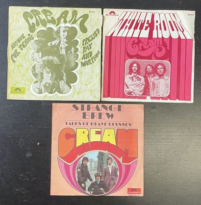 70's Trois disques 45 T - Cream

VG à EX; VG+ à EX