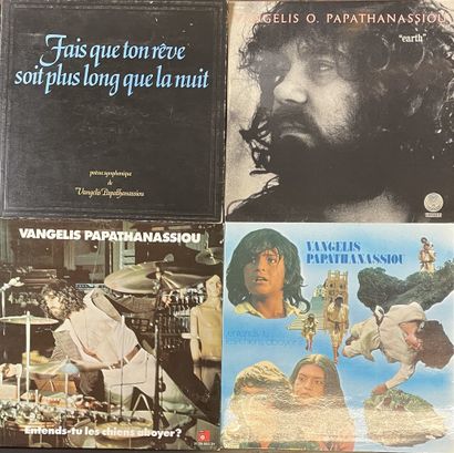 Pop 70's Quatre disques 33 T - Vangelis

VG à EX; VG+ à EX