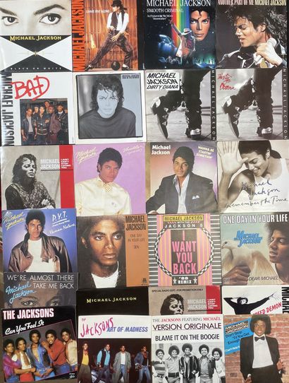 Soul/Funk Vingt-quatre disques 45 T - Mickael Jackson

VG+ à EX; VG+ à EX