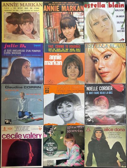 Chanteuses françaises Douze disques Ep - Chanteuses 60's

VG+ à EX; VG+ à EX