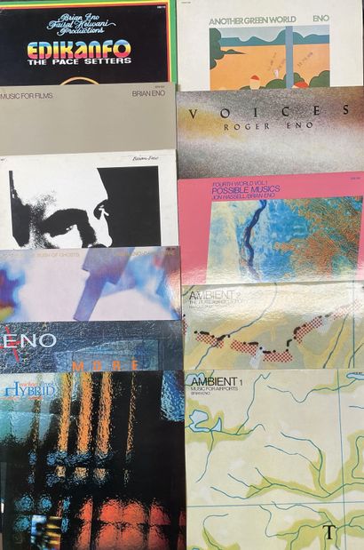 70/80's Onze disques 33 T - Brian Eno

VG+ à EX; VG+ à EX