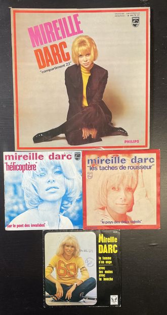 CHANTEUSES Quatre disques 45 T et 33 T - Mireille Darc

VG à EX; VG+ à EX