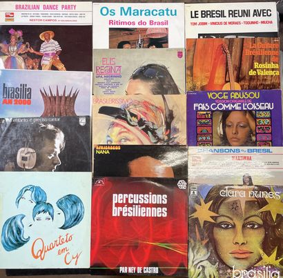 MUSIQUE DU MONDE Quatorze disques 33 T - Musique bresilienne

VG à EX; VG à EX