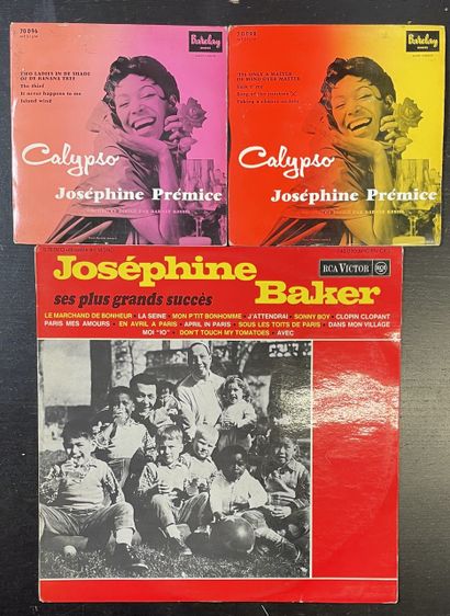 CHANTEUSES Trois disques Ep et 33 T - Josephine Baker

VG à EX; VG à EX