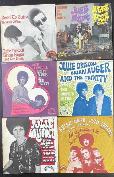 70's Six disques 45 T - Julie Driscol

VG+ à EX; VG+ à EX