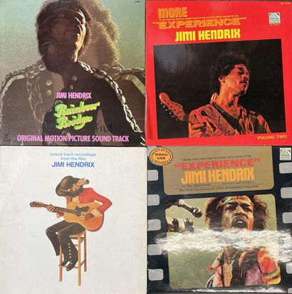 BANDES ORIGINALES DE FILMS Quatre disques 33 T - Bandes originales de films par Jimi...