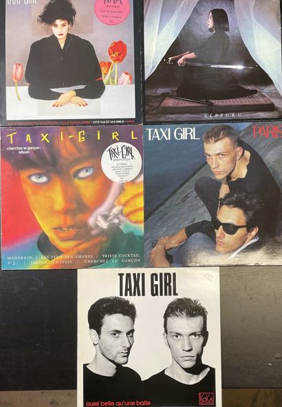 80's 5 x Lps - Taxi Girl 
VG to NM; VG+ to NM