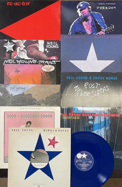 Pop 60/70's Dix disques 33 T (dont un promo) - Neil Young

Promo vinyle bleu

VG+...