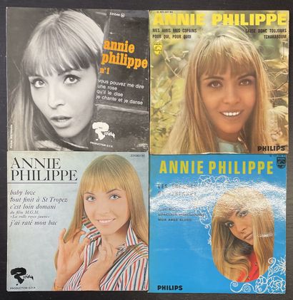 Chanteuses françaises Quatre disques Ep - Annie Philippe

dont rare premier Ep

VG+...