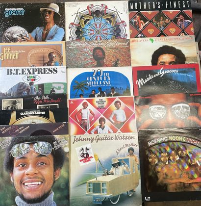Soul/Funk Dix-sept disques 33 T - Soul/Funk 70/80's

VG+ à EX; VG+ à EX