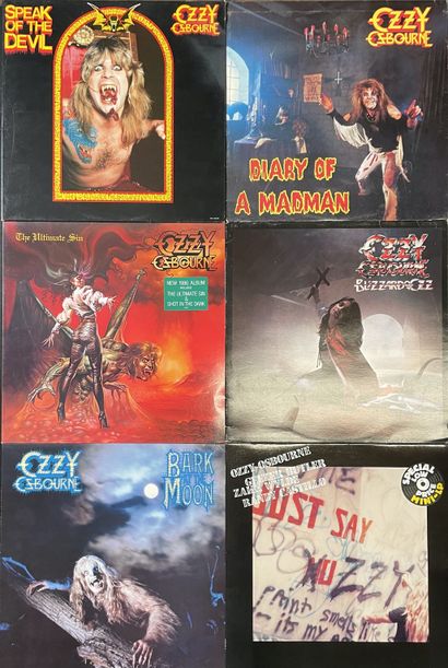 HARD ROCK Six disques 33 T - Ozzy Osbourne

VG+ à EX; VG+ à EX
