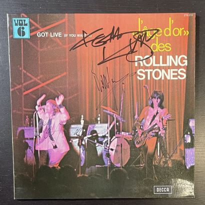 Pop 60/70's *1 x Lp - The Rolling Stones, "L'âge d'or, n°6" series

Signed by Mick...