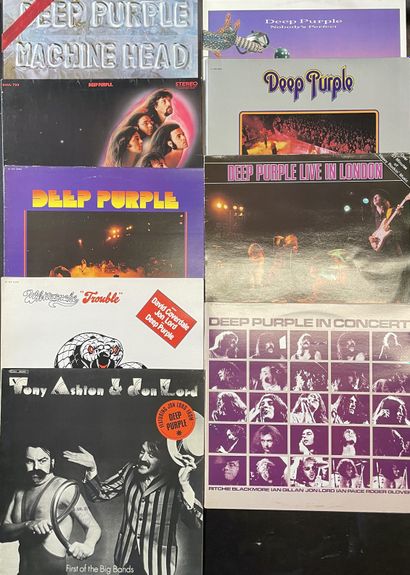 HARD ROCK Neuf disques 33 T - Deep Purple & Co

VG à EX (trace de feutre rouge sur...